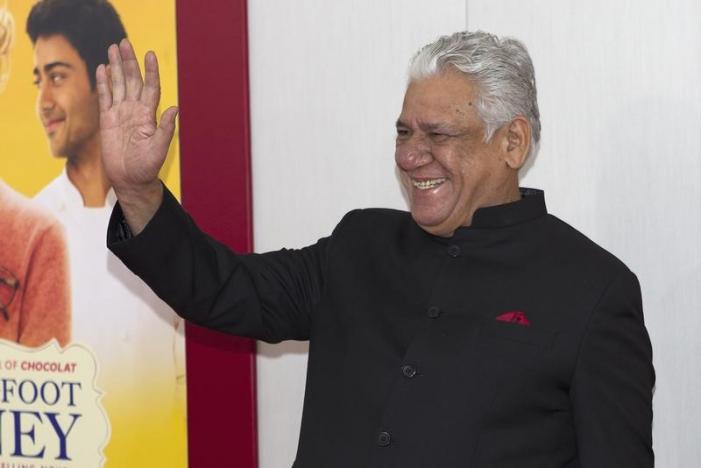 Actor Om Puri arrives for the world premiere of the film 'The Hundred-Foot Journey' in the Manhattan borough of New York August 4, 2014. REUTERS/Carlo Allegri/Files