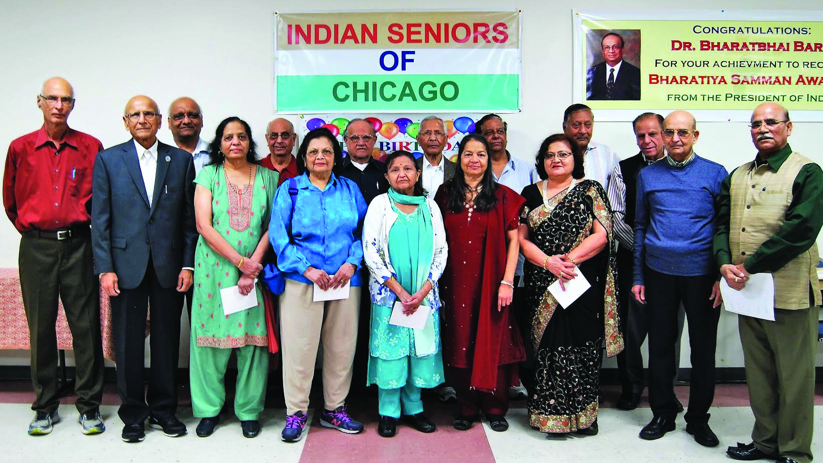 Indian seniors of Chicago celebrate Maha Shivratri, Valentine’s Day ... Vote Thanks After Wedding