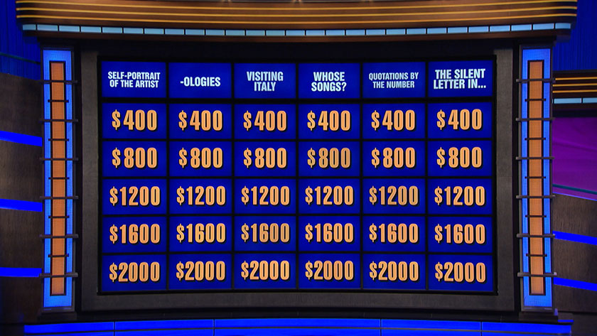 IndianAmericans featured as a whole category on Jeopardy