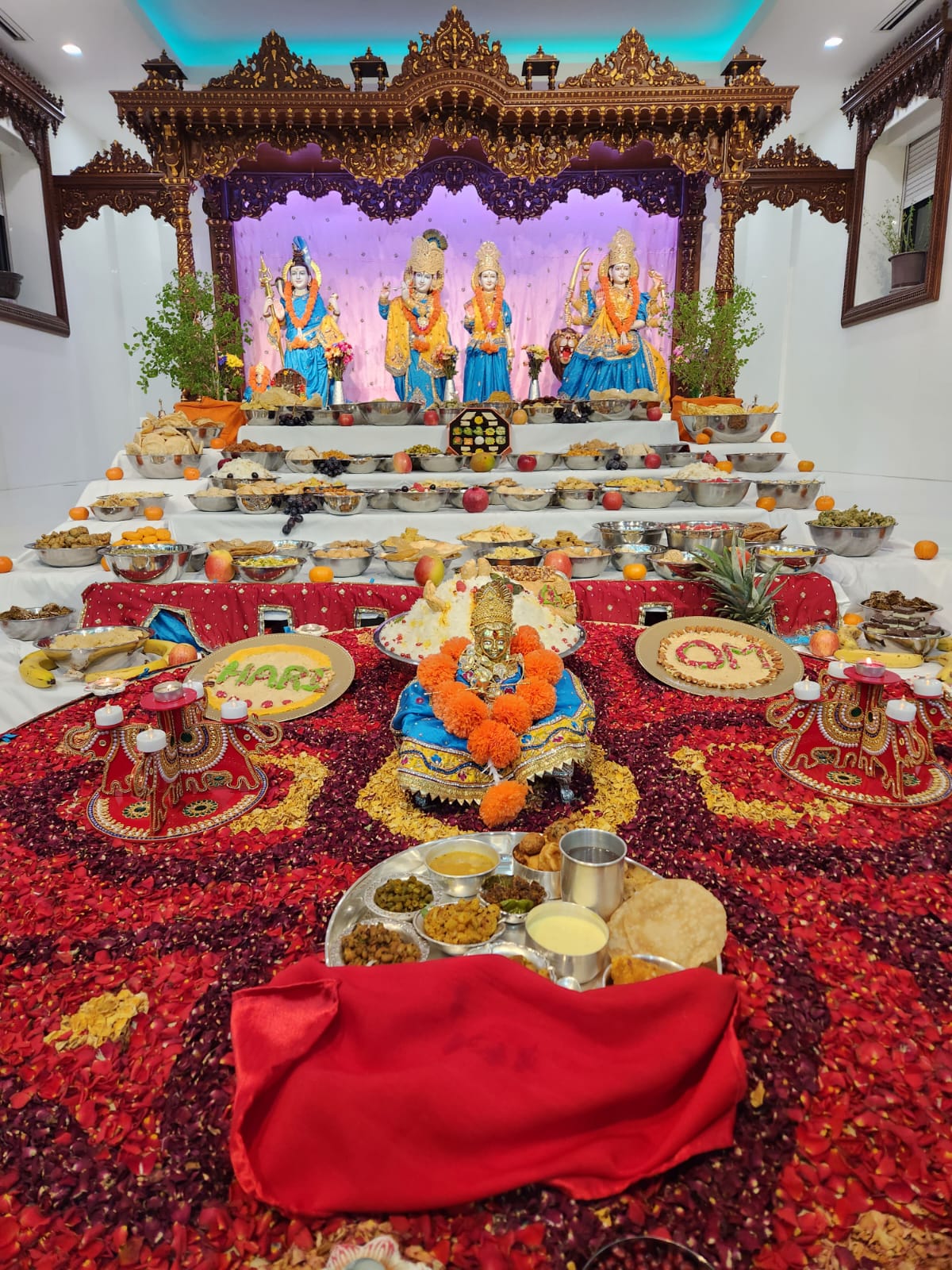Manav Seva Mandir, Bensenville, IL celebrates Diwali and Govardhan Puja ...