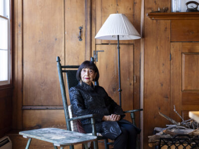 Madhur Jaffrey at home in Hillsdale, N.Y. MUST CREDIT: Angus Mordant for The Washington Post.