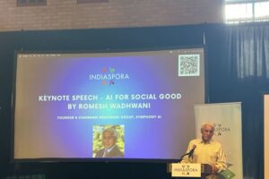 Indiaspora's AI Summit 2024 held in Stanford. PHOTO X @IndiasporaForum